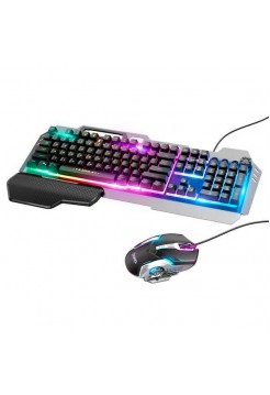 Клавиатура и мышь Hoco GM18 RGB